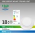 NextLED YE-TCY-18 WB SIVA ÜSTÜ LED ARMATÜR ( Beyaz)  