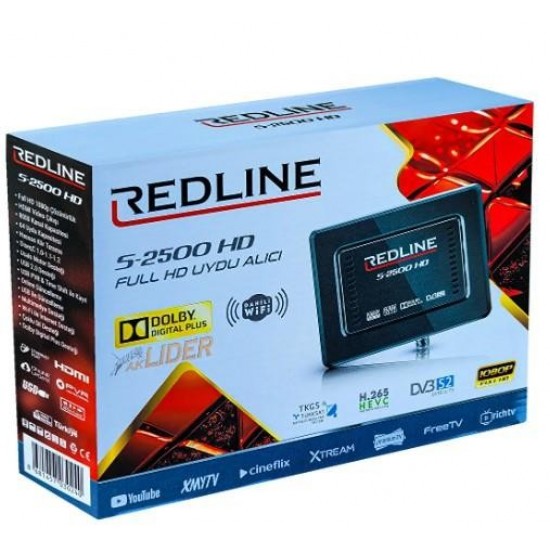 Redline S-2500 Full Hd Uydu Alıcı Dahili Wifi