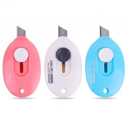 POWERMASTER PM-14375 Çelik Bıçaklı Mini Tekli Falçata Maket Bıçağı