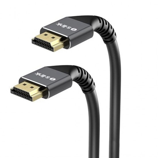 S-LINK SLX-HD4K40 19+1 40 METRE V2.0 4K 30HZ METAL HDMI KABLO