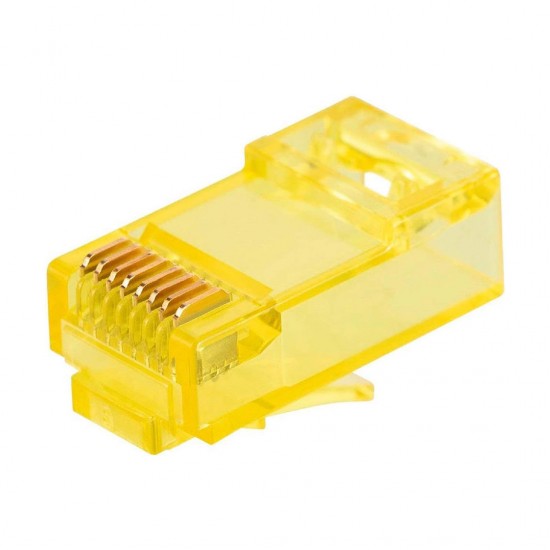 POWERMASTER PM-22700 RJ45 RJ45 CAT6 8P/8C SARI SOKET (100LÜ PAKET)