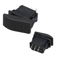 POWERMASTER Sembolsüz Işıksız 3 Pinli On-Off 12-24V Marin Switch