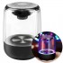 MAGICVOICE MV-24696 600 Mah Taşınabilir RGB Mikrofonlu Aux-TF-Bluetooth 3 Watt Hoparlör (Beyaz)