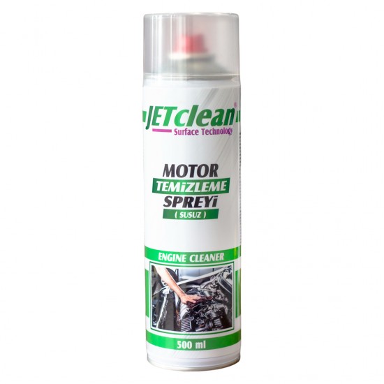 JETCLEAN 500ML MOTOR TEMİZLEME SPREYİ (SUSUZ)