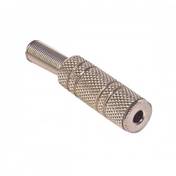 3.5 MM STEREO DİŞİ METAL UZATMA 1.KALİTE