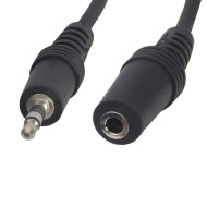 Powermaster 3.5 Mm Stereo Erkek/Dişi 3 Metre Aux Uzatma Kablosu