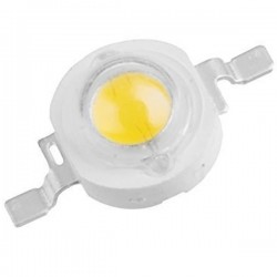 Powerled 3V-3.4V 1 Watt 350mA 90 Lümen Günışığı