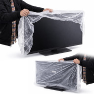 Weko WK-26226 50 Inç TV Monitör Toz Nem Önleyici Şeffaf Ekran Koruma Poşeti
