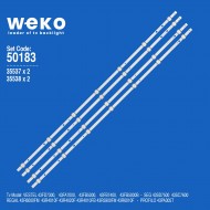 WKSET-5183 35537X2 35538X2 VESTEL 43 FHD 4 ADET LED BAR (7+7LENS)