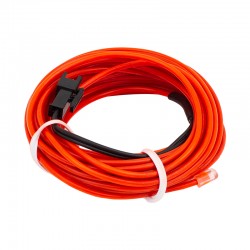 POWERMASTER PM-6076 NEON KIRMIZI 5 METRE İP AYDINLATMA (5 VOLT USB ADAPTÖRLÜ)