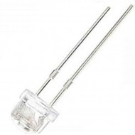 Halmet Mantar Led 4.8mm Kırmızı