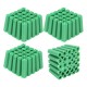 6mm Yeşil Plastik Dübel 500'lü Ekonomik Paket