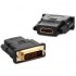 POWERMASTER HDMI DİŞİ - DVI ERKEK 24+1 PİN GOLD ÇEVİRİCİ JACK