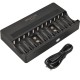 Beston C9028WL AA/AAA/9V/C Boy/D Boy/Lion Hızlı Pil Şarj Cihazı