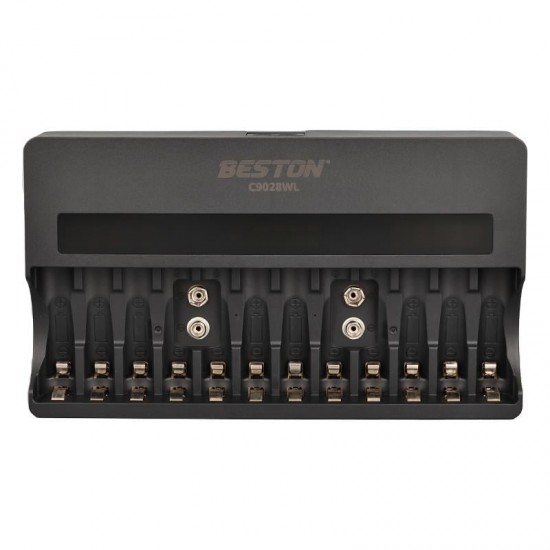 Beston C9028WL AA/AAA/9V/C Boy/D Boy/Lion Hızlı Pil Şarj Cihazı