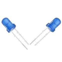 Halmet Mantar Led 4.8mm Mavi