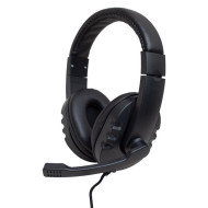 Hello 3.5 Mm Stereo Kablolu Ledli Mikrofonlu Siyah Gaming Oyuncu Kulaklık HL-5351