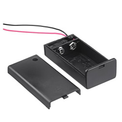 9 Volt Pil Kutusu Kapaklı Açma/Kapama Anahtarlı IC-233D
