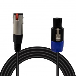 MAGICVOICE LD384 Specon Erkek - Canon Dişi Çevirici 1 Metre Kablo