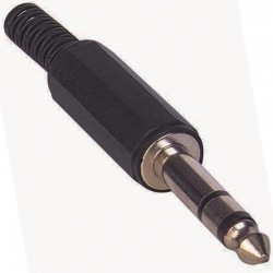 6.3 Mm Stereo Plastik Gitar Jack