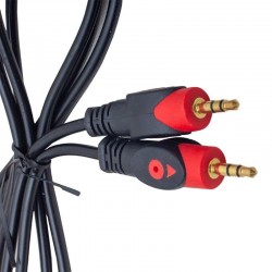 3.5 Mm Erkek-Erkek 3 Metre Stereo Aux Kablo