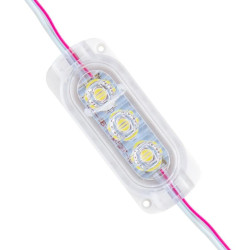 Powermaster 12 Volt 0.6 Watt Soğuk Beyaz 2835 65 X 25 Mm IP65 120 Lümen 160 Derece Modül Led