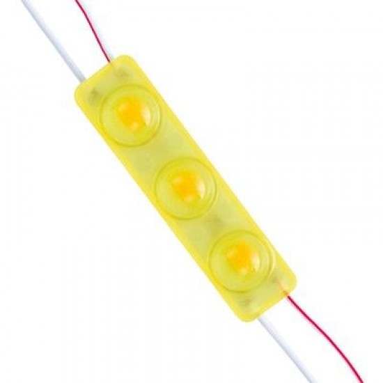 POWERMASTER 12 V 1.5 Watt Sarı 2835 Modül Led 70x15 mm
