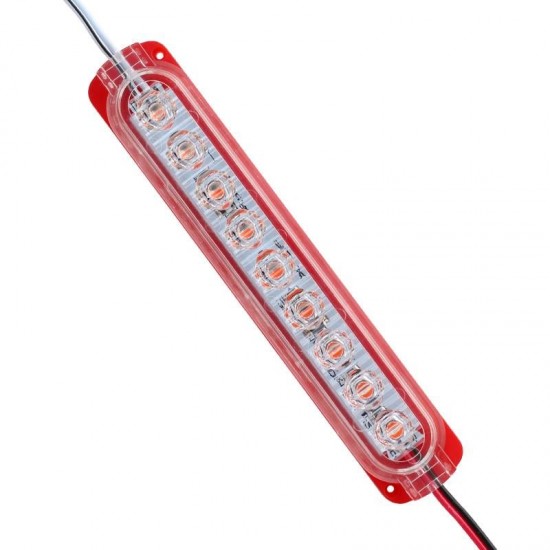 POWERMASTER Parlak Yanıp Sönen 24 Volt 1.2 Watt Kırmızı 2835 Modül Led 14*32.5