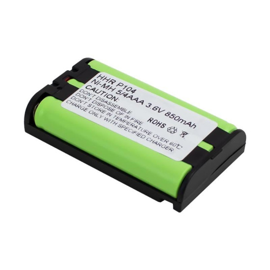 Powermaster 3.6 Volt 850 mA Ni-Mh Panasonic Şarjlı Telsiz Telefon Pil PM-14619