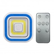 Powermaster PM-6937 Cob Ledli Pilli Uzaktan Kumandalı Tekli Lamba