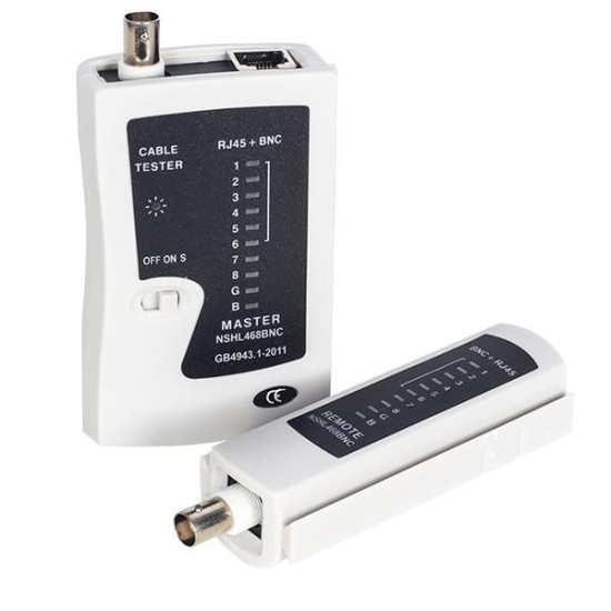Powermaster RJ45- BNC Kablo Test Cihazı
