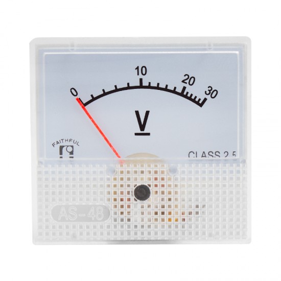 DC ANALOG GÖSTERGE 45X48MM 0-30V IC-230A