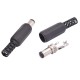 DC Erkek Jak 2.1mm Kısa Tip - Lehimlenebilir Konnektör (IC-251)