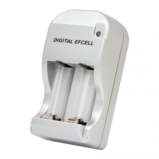 DIGITAL EFCELL 2 X 123A - 16340 - 17335 EV+ARAÇ PİL ŞARJ CİHAZI