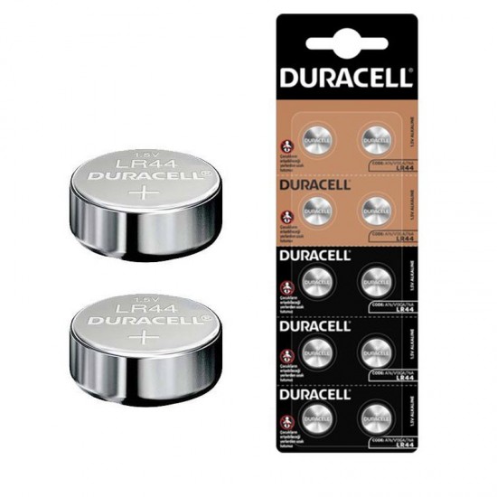 DURACELL A76 LR44 1.5 VOLT DÜĞME PİL (10LU PAKET)