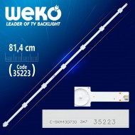 E-SKA43D730 3*7 - YAL13-00715150-00-G08-210-220-3.2-3.4 - 81.4 CM 7 LEDLİ - (WK-460)