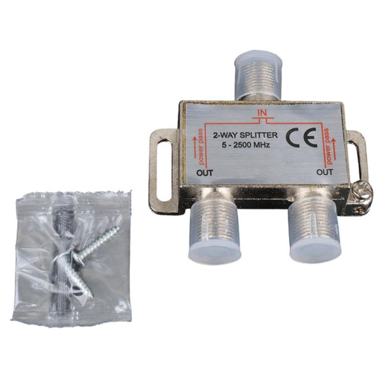 Fully E-335A 5-2500MHZ 1/2 Anten Splitter Powerpass