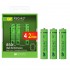 GP RECYKO 800 MAH ŞARJLI İNCE KALEM PİL (4+2 6LI PAKET FİYAT)