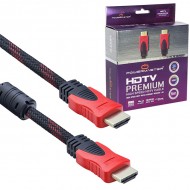 HDMI Kablo 5 Metre 1.4V-3D Örgülü 