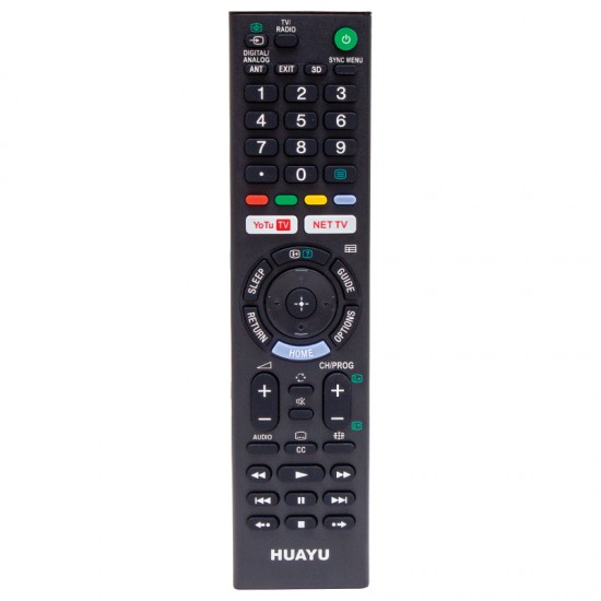 HUAYU KL RM-L1370EU RMT-TX202P SONY YOUTUBE - NETFLIX TUŞLU LCD-LED TV KUMANDA