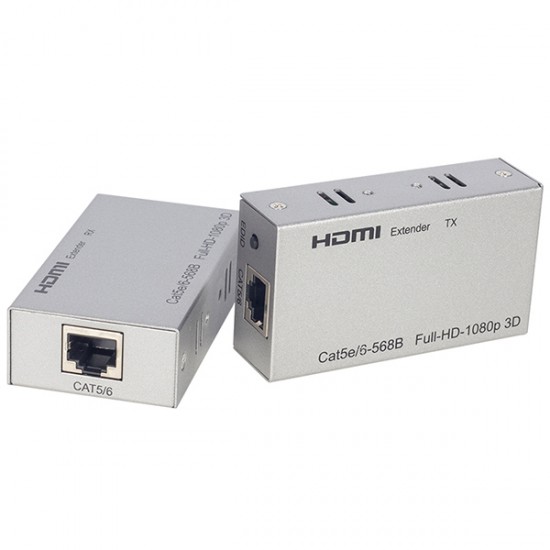 Hytech HDMI Cat6 60 Metre Uzatıcı HY-HDEX60