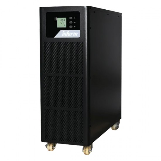 INFORM STARK 10KVA 3F/3F LCD ONLINE UPS (TRIFAZE) KESİNTİSİZ GÜÇ KAYNAĞI 6/14DK (16X9AH)