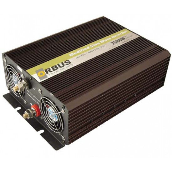 İNVERTER 2500W 12V ORBUS MODIFIELD SINUS MS12-2500