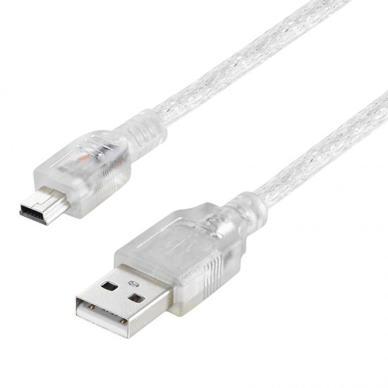 IPOD ŞARJ ALETİ KABLOSU USB 5 PİN GENİŞ 1.5 METRE ŞEFFAF POWERMASTER (SL-UK5)