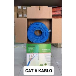 JAPANEX 25 AWG 305 METRE MAVİ CAT6 KABLO