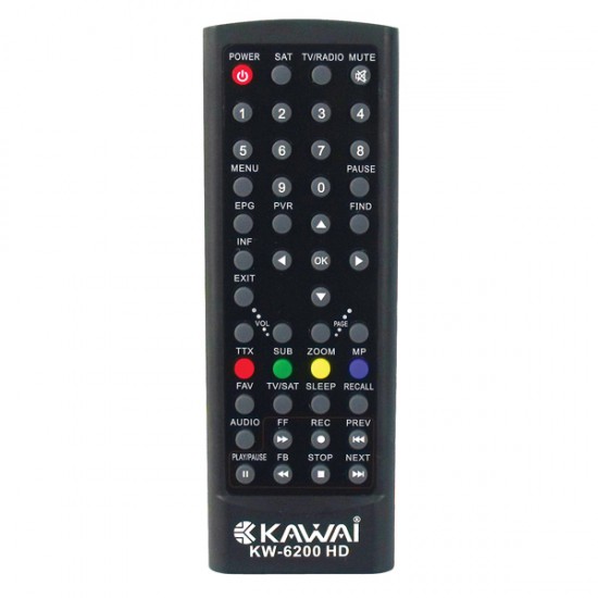 KR KAWAİ KW-6200 HD UYDU KUMANDASI (31808=31533)