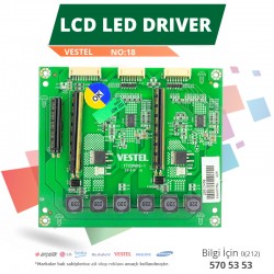 LCD LED DRİVER VESTEL (17CON06-1,20513458) (NO:18) 