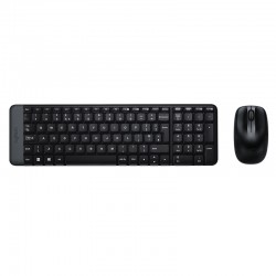 LOGITECH MK220 Q TR SIYAH KABLOSUZ KLAVYE MOUSE SET