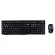 LOGITECH MK270 KABLOSUZ KLAVYE SET MM Q TR SİYAH