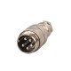 Mayk GX16-5 Pinli Metal Erkek Konnektör (M16 - 16mm)